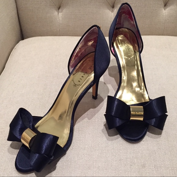 Ted Baker Shoes - Ted Baker London Satin Bow Heeled Sandals